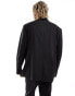 ASOS DESIGN oversized suit jacket in black Черный, Chest 42 Regular - фото #4