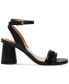 ფოტო #2 პროდუქტის Women's Fleck Two-Piece Ankle-Strap City Sandals