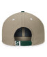 Фото #4 товара Men's Khaki/Green Michigan State Spartans Land Snapback Hat