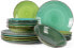 Фото #1 товара Набор посуды Летний зеленый 18 предметов Cookinglife Summer Green 18-теilig