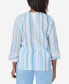 Petite Hyannisport Stripe Button Down Top