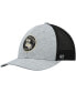 Men's Heathered Gray and Black New Orleans Saints Motivator Flex Hat
