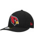 ფოტო #1 პროდუქტის Men's Black Arizona Cardinals Omaha Low Profile 59FIFTY Fitted Hat