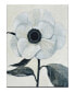 Фото #1 товара 'Elegant Poppy II' White Floral Canvas Wall Art, 30x20"