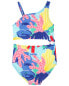 Фото #6 товара Kid 1-Piece Cut-Out Coral Swimsuit 4