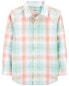 Фото #3 товара Kid Plaid Button-Front Shirt 6