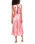 Фото #2 товара Платье Ted Baker Satin Cowl Neck Midi Dress для женщин