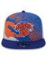 Фото #4 товара Men's Blue New York Knicks Court Sport Speckle 9Fifty Snapback Hat