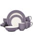 Фото #84 товара Colorwave Rim 16-Pc. Dinnerware Set, Service for 4