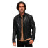 Фото #1 товара SUPERDRY Racer leather jacket