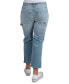 Фото #3 товара Juniors' High-Rise Straight-Leg Carpenter Jeans