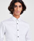 Фото #3 товара Men's Slim Fit Dress Shirt, Created for Macy's