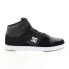 Фото #1 товара DC Cure Hi Top ADYS400072-BKW Mens Black Skate Inspired Sneakers Shoes