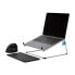 Фото #2 товара R-Go Steel Office Laptop Stand - silver - Silver - Steel - 25.4 cm (10") - 55.9 cm (22") - 5 kg - 250 mm