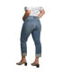 Фото #1 товара Джинсы женские Standards & Practices Plus Size Slightly Roll Up Boyfriend Jeans.