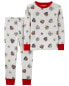 Фото #1 товара Toddler 2-Piece PAW Patrol Cotton Blend Pajamas 2T