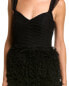 Marchesa Notte Lace Midi Dress Women's