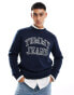 Tommy Jeans vintage outline sweatshirt in navy