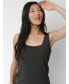 Фото #2 товара Women's Viscose from Bamboo Ultra-Soft Square Neck Tank