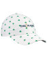 ფოტო #2 პროდუქტის Men's White The Players Allover Shamrock Print Alter Ego Adjustable Hat