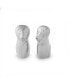 Фото #1 товара Nambe Savanna Lion Salt/Pepper Shakers