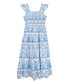 ფოტო #1 პროდუქტის Big Girls Embroidered Eyelet Maxi Dress