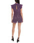 Saylor Mallissa Mini Dress Women's L - фото #3