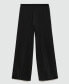 ფოტო #5 პროდუქტის Women's Fluid Pleated Trousers