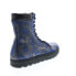 Wolverine Sneaker Tall W990024 Mens Blue Leather Casual Dress Boots