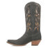 Dingo Sabana Embroidered Snip Toe Cowboy Womens Grey Casual Boots DI197-020 9.5 - фото #3