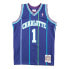 Mens Mitchell & Ness NBA SWINGMAN ALTERNATE JERSEY - HORNETS 94 MUGGSY BOGUES