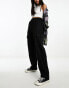 Фото #1 товара ONLY wide leg cargo trousers in black