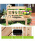 Garden Potting Bench Workstation Table