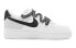 【定制球鞋】 Nike Air Force 1 Low 空军一号 双钩设计 "紧急制动" 字母鞋带 特殊鞋盒 低帮 板鞋 GS 黑白 / Кроссовки Nike Air Force DH2920-111