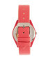 ფოტო #3 პროდუქტის Unisex Dynamic Pink Leatherette Strap Watch 36mm