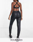 ASOS 4505 Hourglass mesh wet look legging