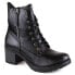 Фото #1 товара Potocki W WOL177A high heel and platform ankle boots, black