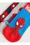 LCW Kids Spiderman Desenli Erkek Çocuk Patik Çorap 3'lü