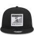 ფოტო #3 პროდუქტის Men's Black Chicago White Sox Scratch Squared Trucker 9FIFTY Snapback Hat