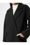 Фото #6 товара Пальто Koton Black Coat Line