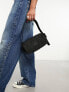 Фото #3 товара Damson Madder stitch quilted barrel bag in black