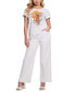 ფოტო #4 პროდუქტის Women's Crouching Tiger Cotton Short-Sleeve T-Shirt