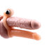 Фото #2 товара Penis Sleeve with Vibration 15.5 cm Flesh