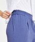 ფოტო #4 პროდუქტის Juniors' Wide-Leg Pleated Pants