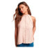 ფოტო #1 პროდუქტის SUPERDRY Lace Sleeveless High Neck T-Shirt