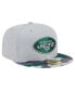 Фото #3 товара Men's Gray New York Jets Active Camo 59FIFTY Fitted Hat