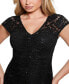 Фото #4 товара Women's Ariel Sequined Lace Mini Dress