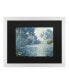 Фото #1 товара Claude Monet Branch of the Seine Near Giverny Matted Framed Art - 20" x 25"