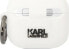 Фото #2 товара Karl Lagerfeld Etui Karl Lagerfeld KLA3RUNIKH Apple AirPods 3 cover biały/white Silicone Karl Head 3D