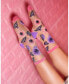 Women's Sunflower Butterfly Sheer Sock